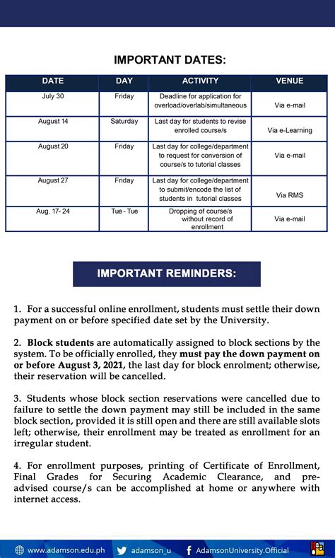 adamson registrar contact number|ENROLLMENT ADVISORY 1st sem SY2021 (as corrected)).docx.